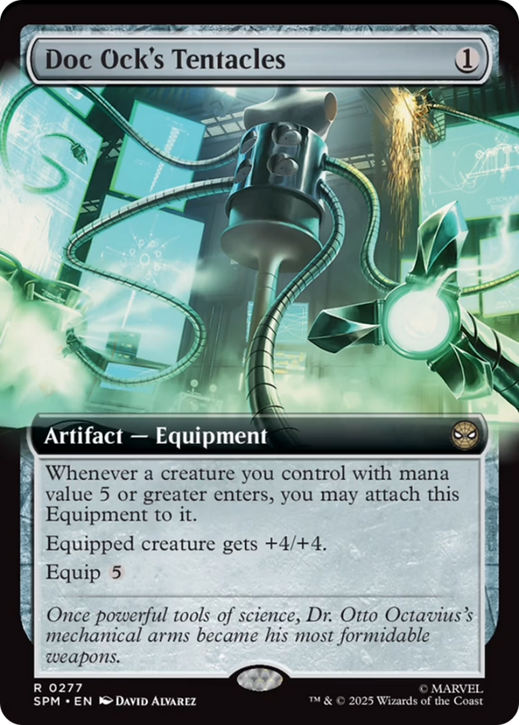 Doc Ock's Tentacles (Extended Art) [Marvel's Spider-Man] | Card Merchant Takapuna