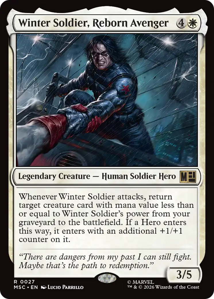Winter Soldier, Reborn Avenger [Marvel Super Heroes Commander] | Card Merchant Takapuna