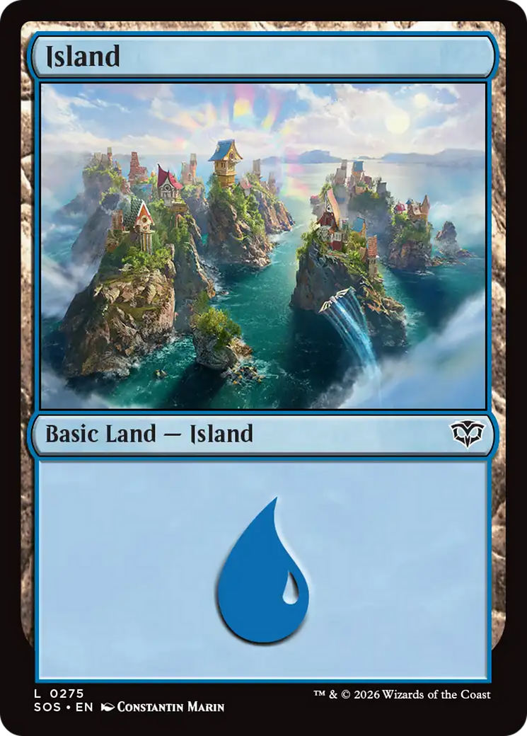 Island (0275) [Secrets of Strixhaven] | Card Merchant Takapuna