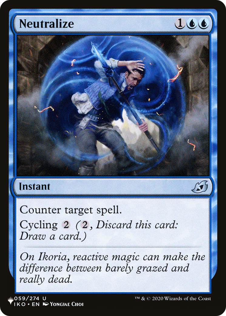 Neutralize [The List] | Card Merchant Takapuna