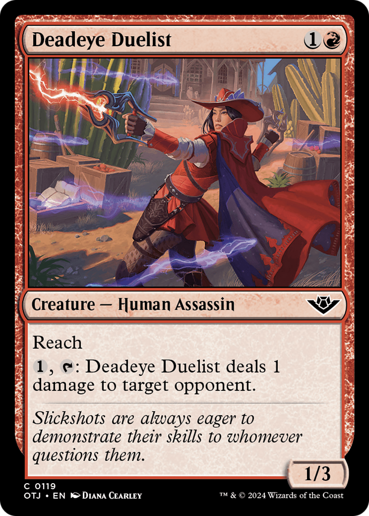 Deadeye Duelist [Outlaws of Thunder Junction] | Card Merchant Takapuna