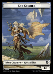Servo // Kor Soldier Double-Sided Token [Commander Masters Tokens] | Card Merchant Takapuna