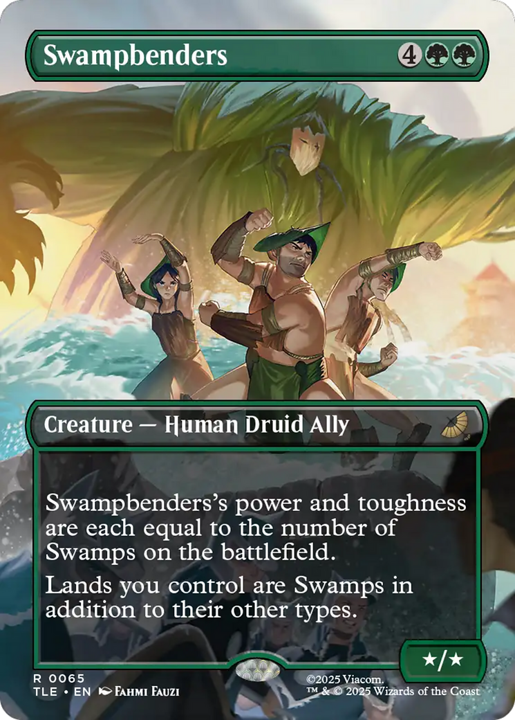 Swampbenders (Borderless) [Avatar: The Last Airbender: Eternal-Legal] | Card Merchant Takapuna