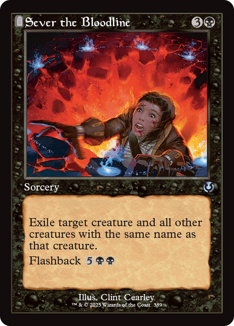 Sever the Bloodline (Retro Frame) [Innistrad Remastered] | Card Merchant Takapuna