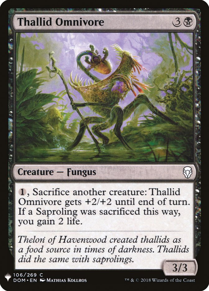 Thallid Omnivore [Mystery Booster] | Card Merchant Takapuna