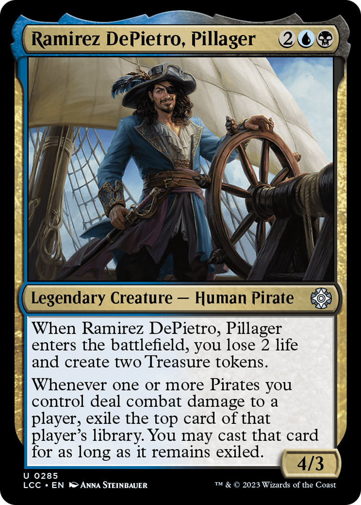Ramirez DePietro, Pillager [The Lost Caverns of Ixalan Commander] | Card Merchant Takapuna