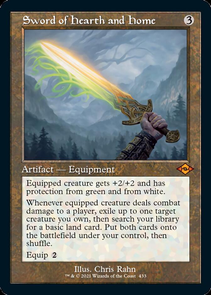 Sword of Hearth and Home (Retro) [Modern Horizons 2] | Card Merchant Takapuna