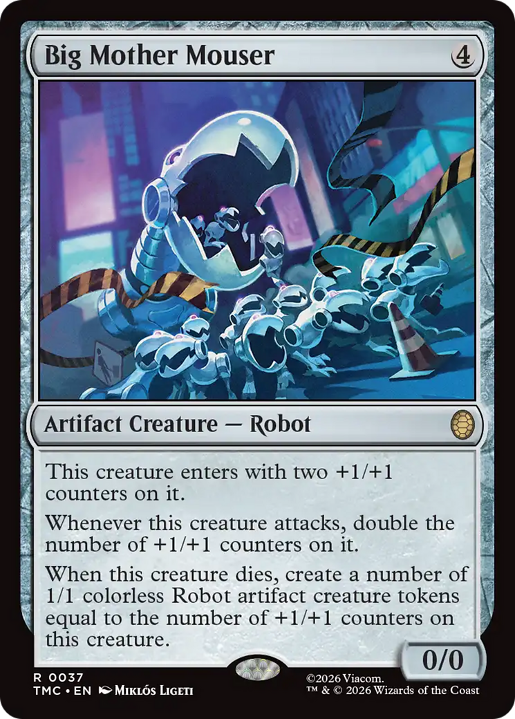 Big Mother Mouser [Teenage Mutant Ninja Turtles Commander] | Card Merchant Takapuna