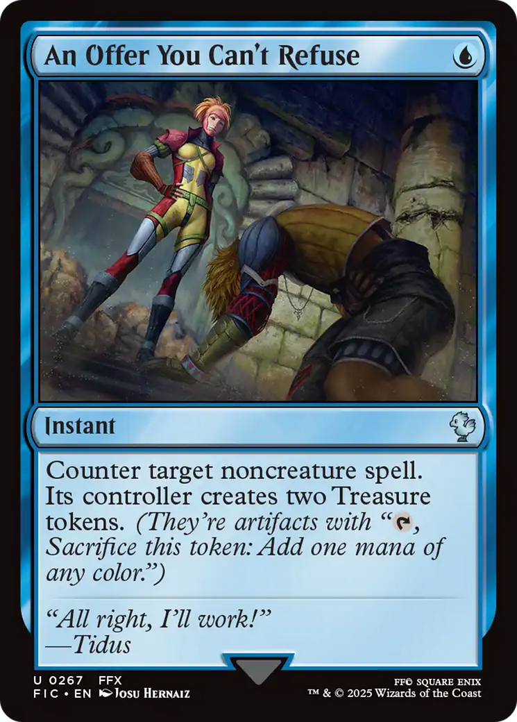 An Offer You Can't Refuse [FINAL FANTASY Commander] | Card Merchant Takapuna