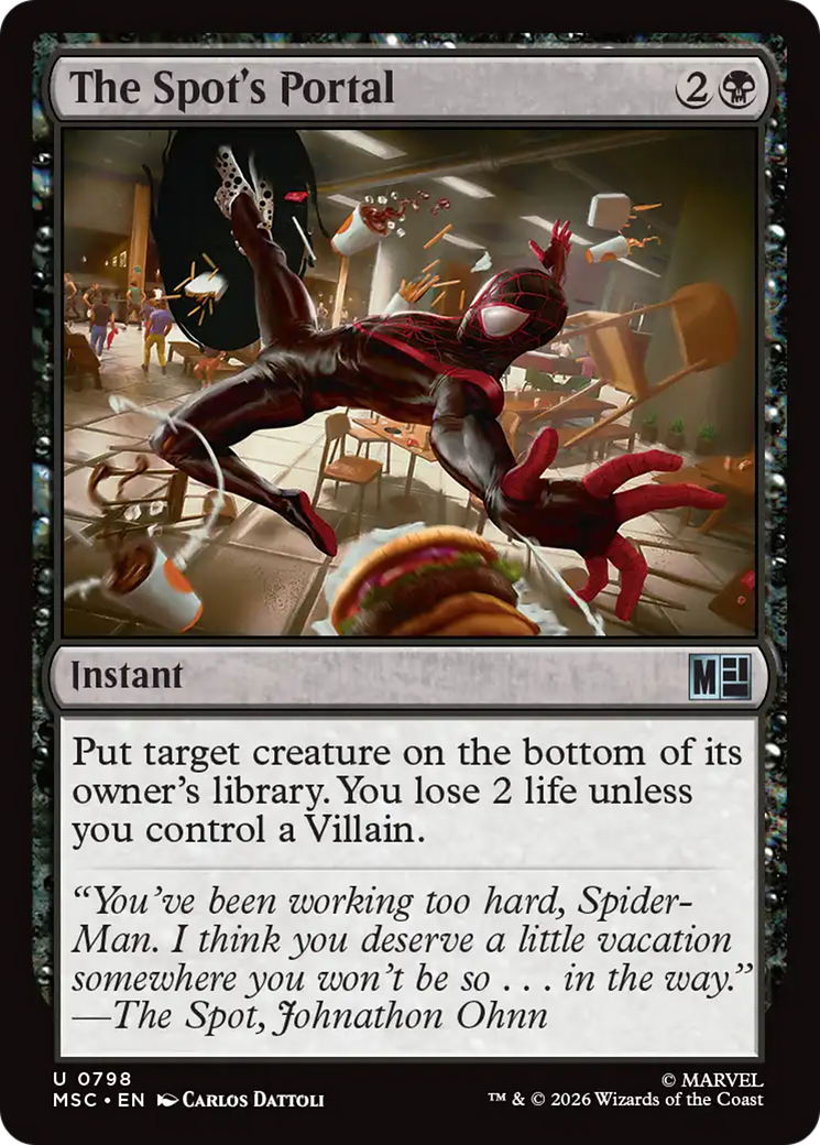 The Spot's Portal [Marvel Super Heroes Commander] | Card Merchant Takapuna