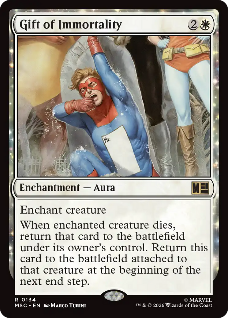 Gift of Immortality [Marvel Super Heroes Commander] | Card Merchant Takapuna
