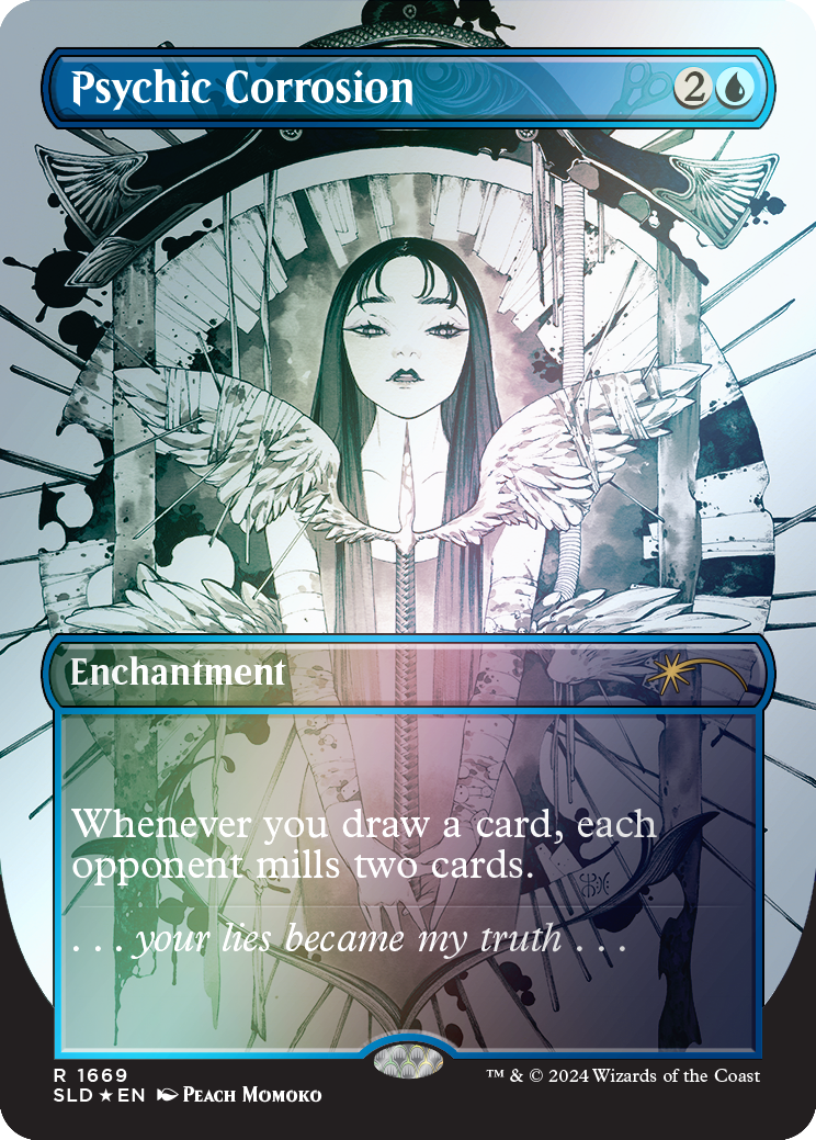 Psychic Corrosion (Rainbow Foil) [Secret Lair Drop Series] | Card Merchant Takapuna