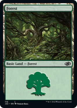 Forest (110) [Jumpstart 2022] | Card Merchant Takapuna