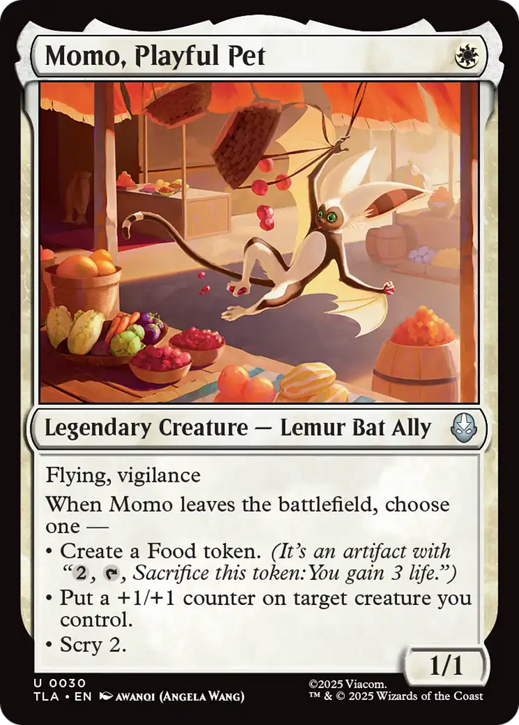 Momo, Playful Pet [Avatar: The Last Airbender] | Card Merchant Takapuna
