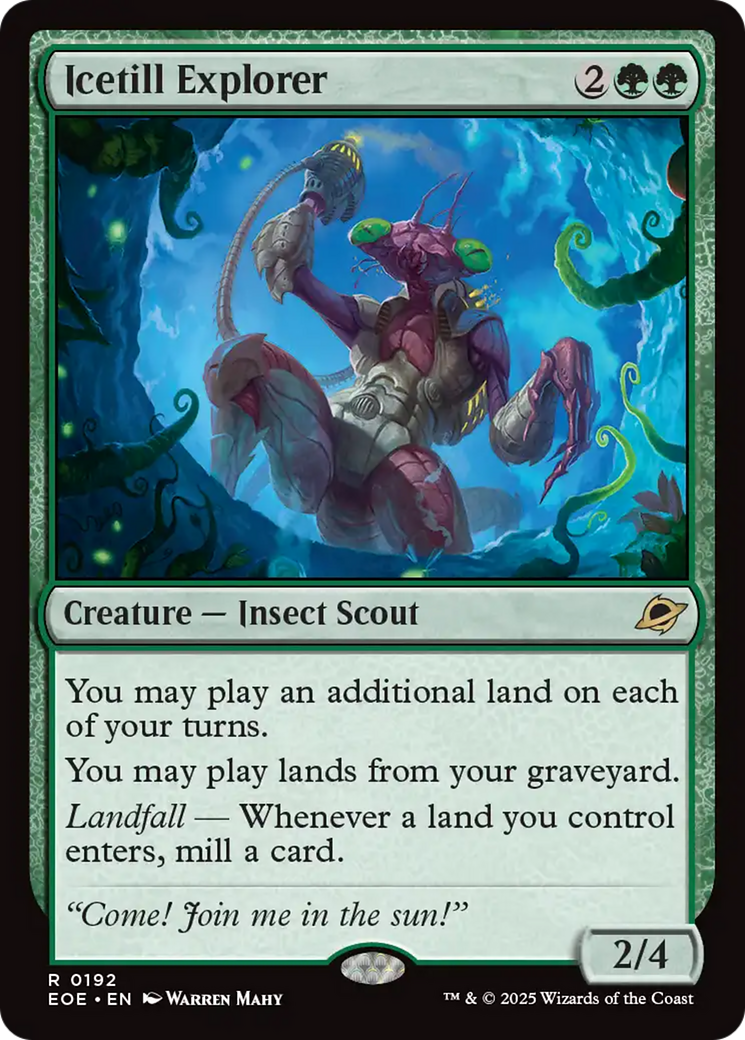 Icetill Explorer [Edge of Eternities] | Card Merchant Takapuna