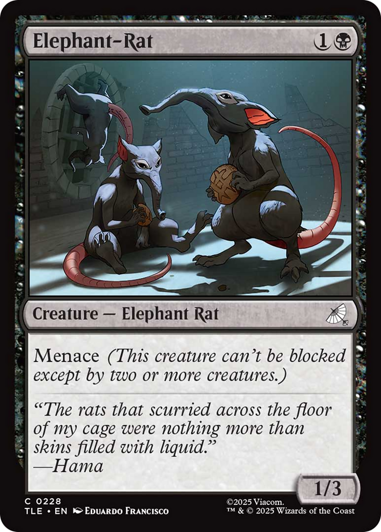 Elephant-Rat [Avatar: The Last Airbender: Eternal-Legal] | Card Merchant Takapuna