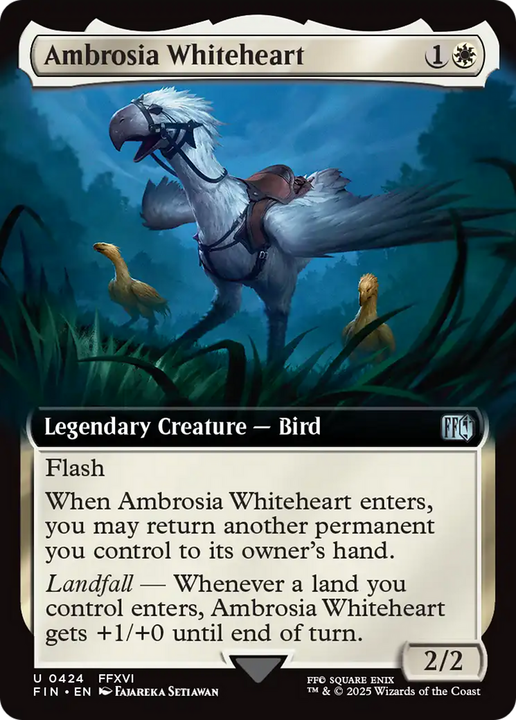 Ambrosia Whiteheart (Extended Art) [FINAL FANTASY] | Card Merchant Takapuna