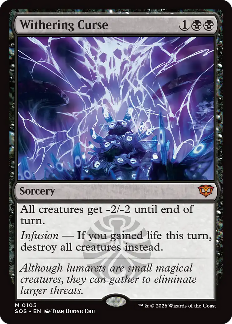 Withering Curse [Secrets of Strixhaven] | Card Merchant Takapuna