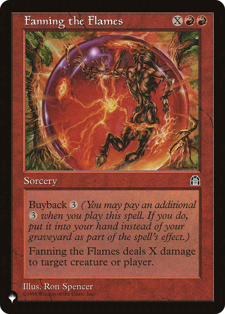 Fanning the Flames [The List] | Card Merchant Takapuna