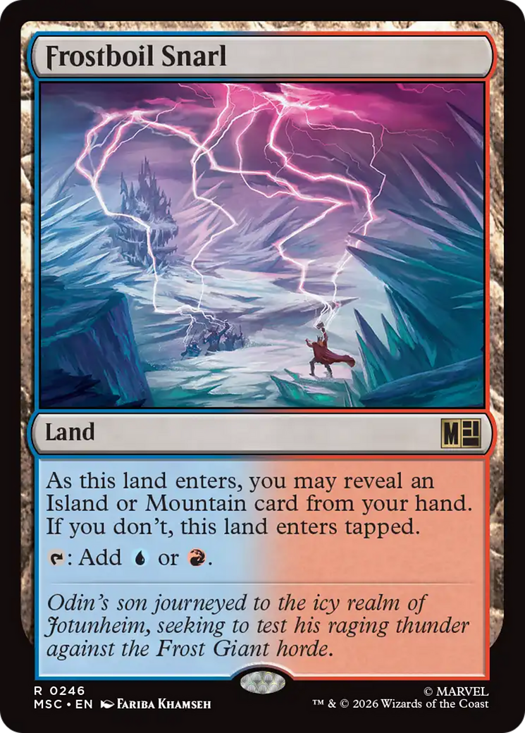 Frostboil Snarl [Marvel Super Heroes Commander] | Card Merchant Takapuna