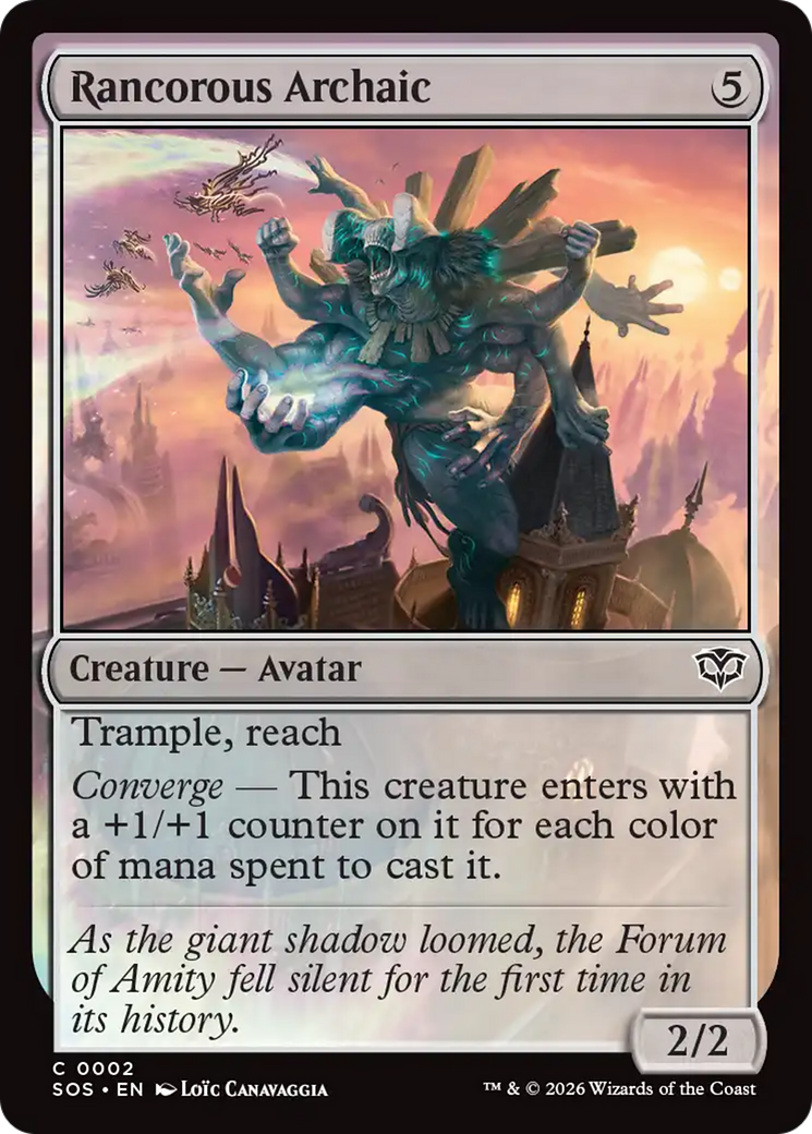Rancorous Archaic [Secrets of Strixhaven] | Card Merchant Takapuna