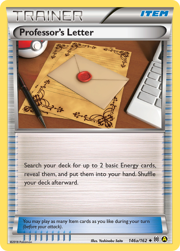 Professor's Letter (146a/162) [Alternate Art Promos] | Card Merchant Takapuna
