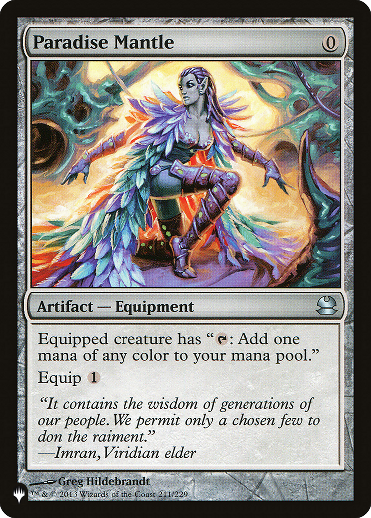 Paradise Mantle [The List] | Card Merchant Takapuna