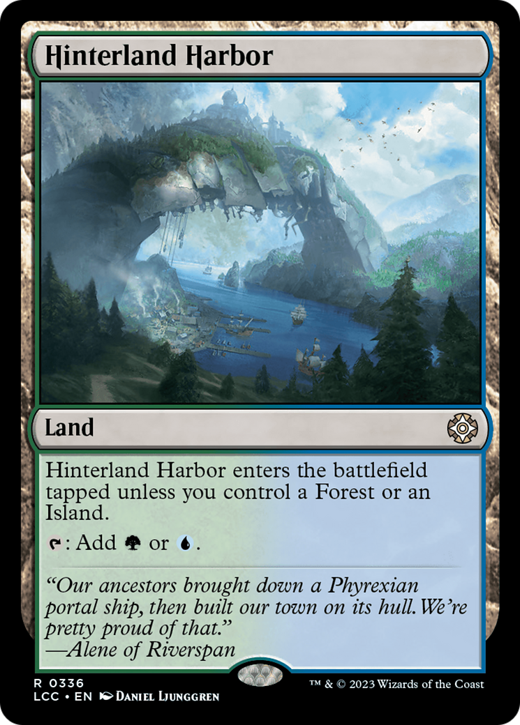 Hinterland Harbor [The Lost Caverns of Ixalan Commander] | Card Merchant Takapuna