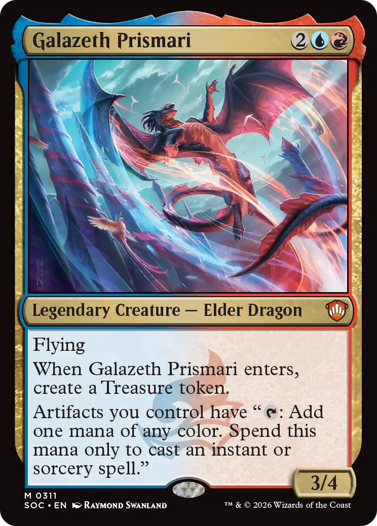 Galazeth Prismari [Secrets of Strixhaven Commander] | Card Merchant Takapuna