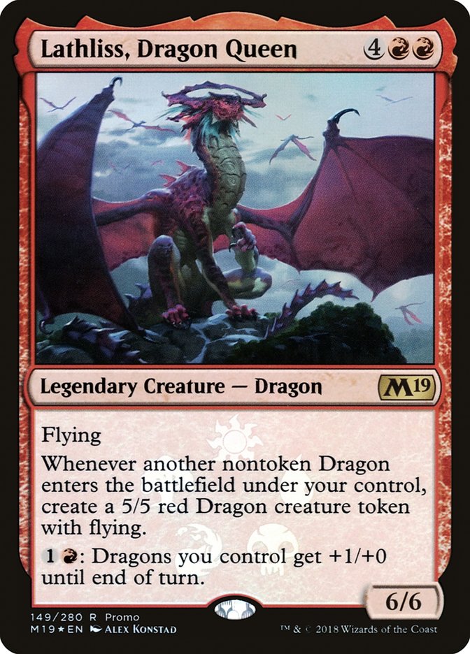 Lathliss, Dragon Queen [Resale Promos] | Card Merchant Takapuna