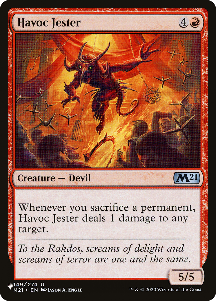 Havoc Jester [The List] | Card Merchant Takapuna
