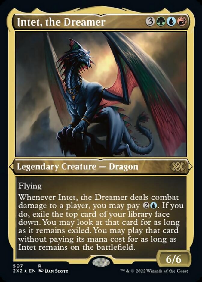 Intet, the Dreamer (Foil Etched) [Double Masters 2022] | Card Merchant Takapuna