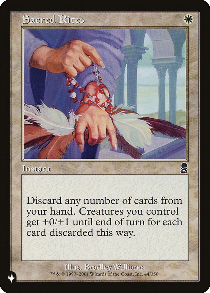 Sacred Rites [The List] | Card Merchant Takapuna