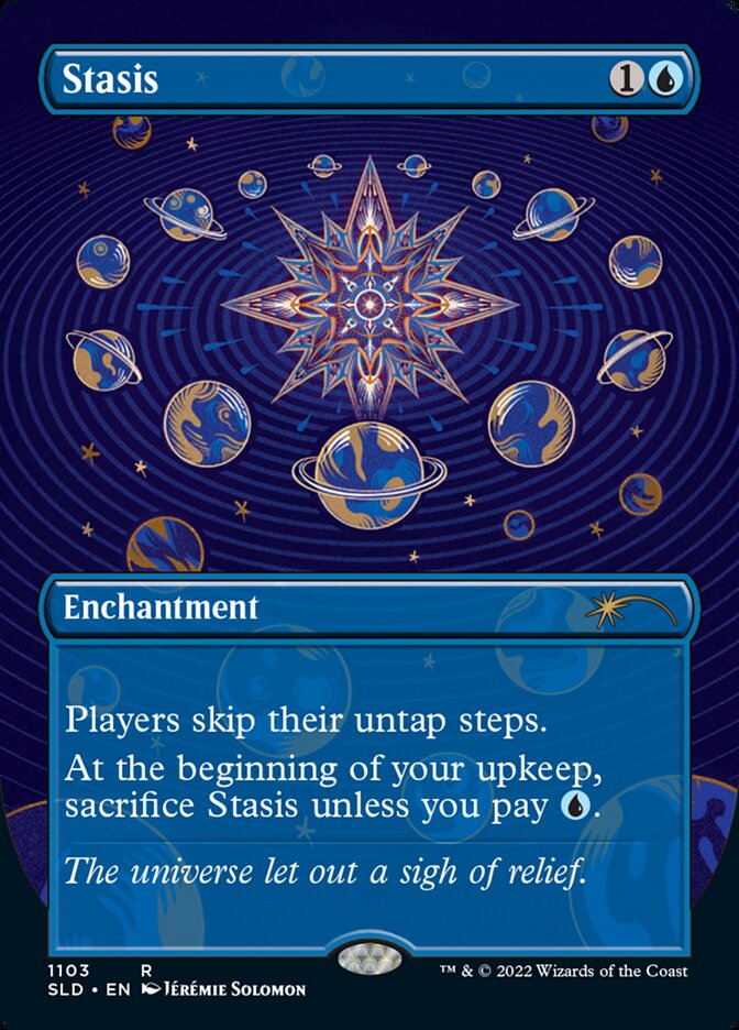Stasis (Borderless) [Secret Lair Drop Series] | Card Merchant Takapuna