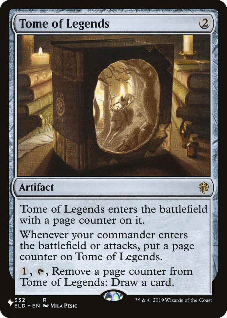 Tome of Legends (Surge Foil) [Marvel Super Heroes Commander] | Card Merchant Takapuna