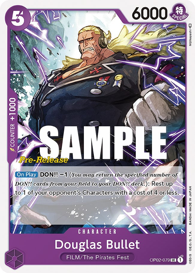 Douglas Bullet [Paramount War Pre-Release Cards] | Card Merchant Takapuna