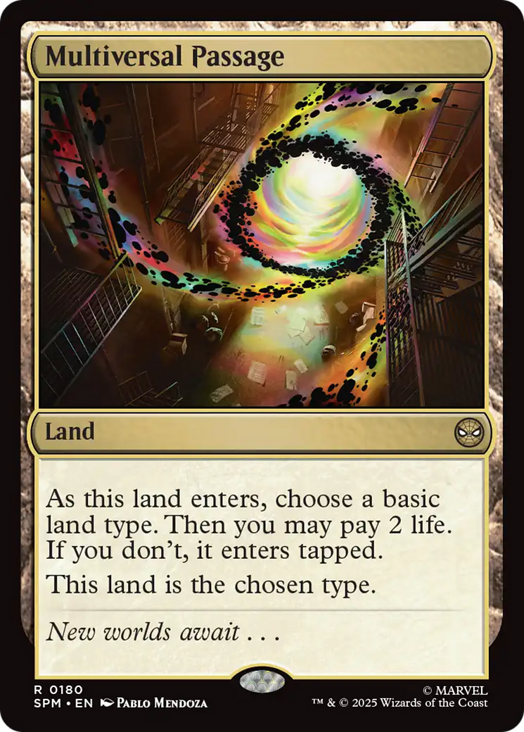 Multiversal Passage [Marvel's Spider-Man] | Card Merchant Takapuna