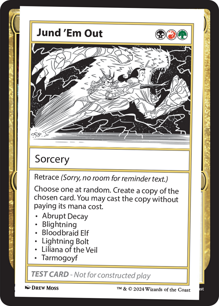 Jund 'Em Out [Mystery Booster 2 Playtest Cards] | Card Merchant Takapuna