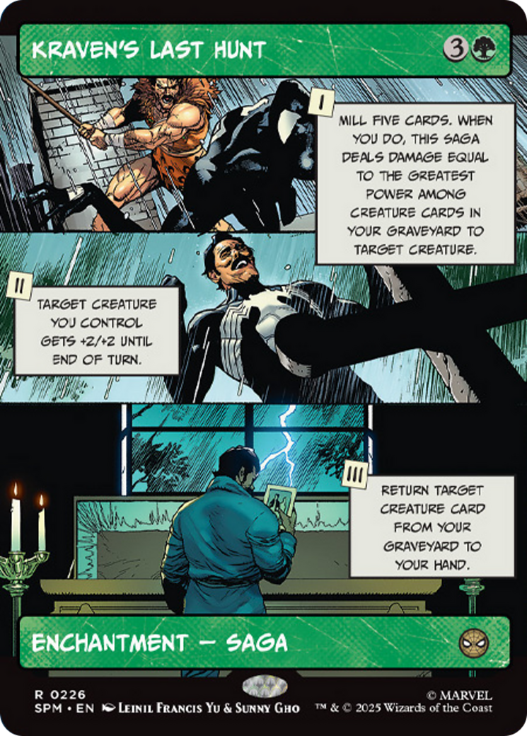 Kraven's Last Hunt (Borderless) [Marvel's Spider-Man] | Card Merchant Takapuna