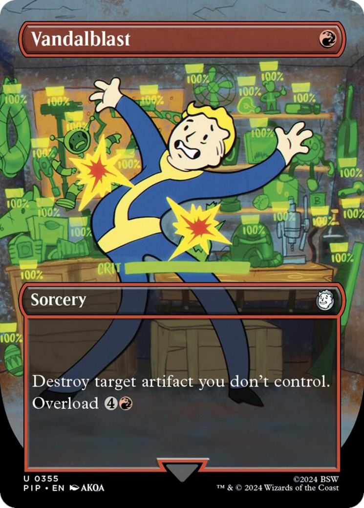 Vandalblast (Borderless) [Fallout] | Card Merchant Takapuna