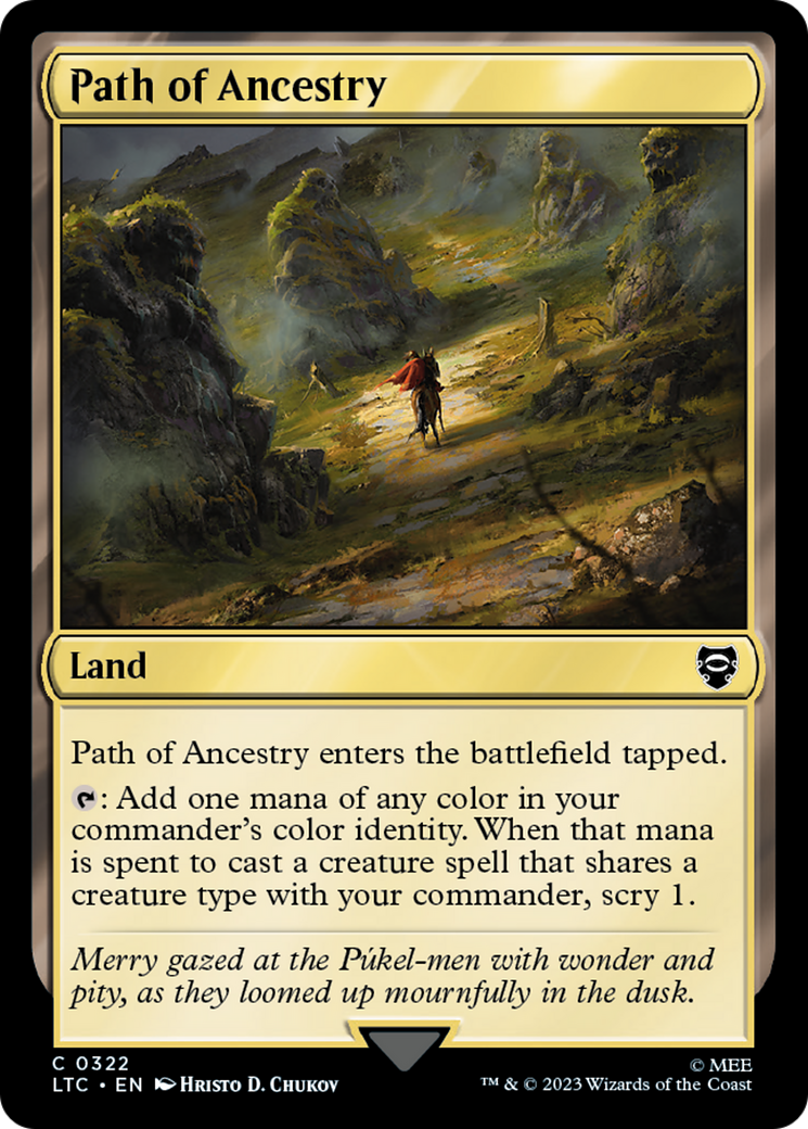 Path of Ancestry [The Lord of the Rings: Tales of Middle-Earth Commander] | Card Merchant Takapuna