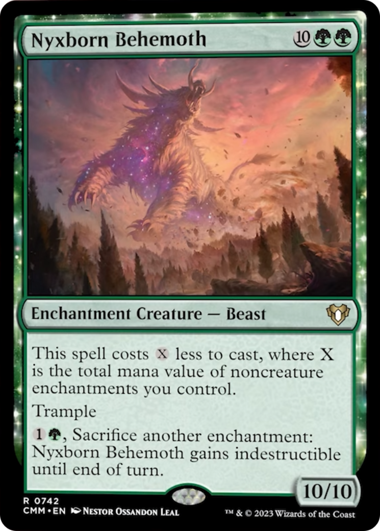 Nyxborn Behemoth [Commander Masters] | Card Merchant Takapuna