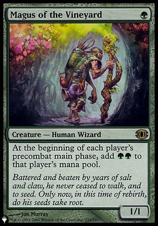 Magus of the Vineyard [The List] | Card Merchant Takapuna