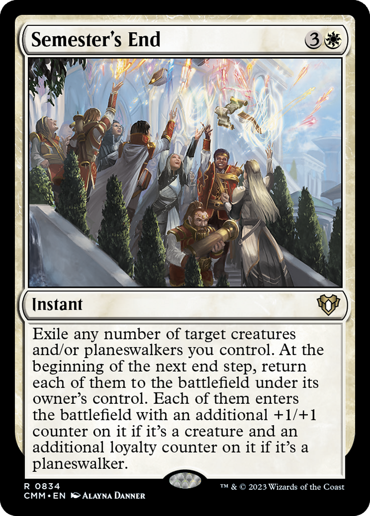 Semester's End [Commander Masters] | Card Merchant Takapuna