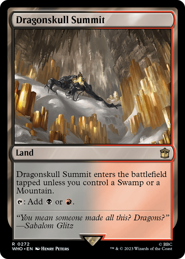 Dragonskull Summit [Doctor Who] | Card Merchant Takapuna