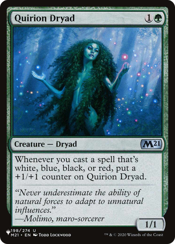 Quirion Dryad [The List] | Card Merchant Takapuna