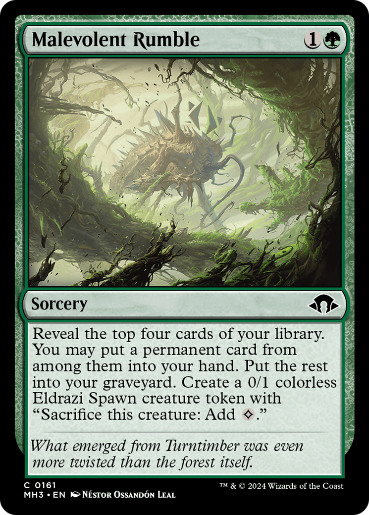 Malevolent Rumble [Modern Horizons 3] | Card Merchant Takapuna