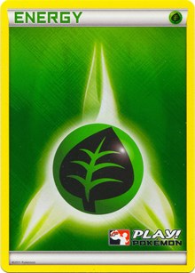 Grass Energy (2011 Play Pokemon Promo) [League & Championship Cards] | Card Merchant Takapuna