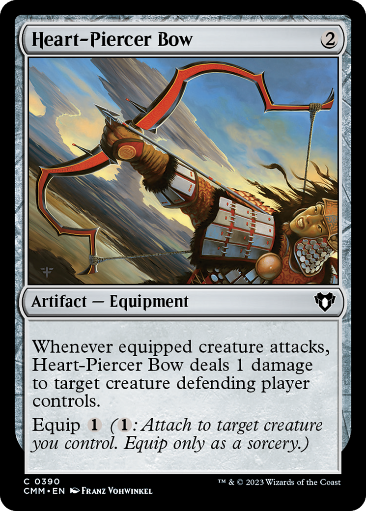 Heart-Piercer Bow [Commander Masters] | Card Merchant Takapuna