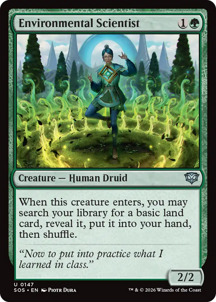 Environmental Scientist [Secrets of Strixhaven] | Card Merchant Takapuna